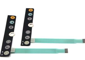 China Plastic Patient Monitor Accessories Parts Keypad Film For Philip SureSigns VM6 factory
