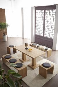 China dining table, wood table, dining furniture factory