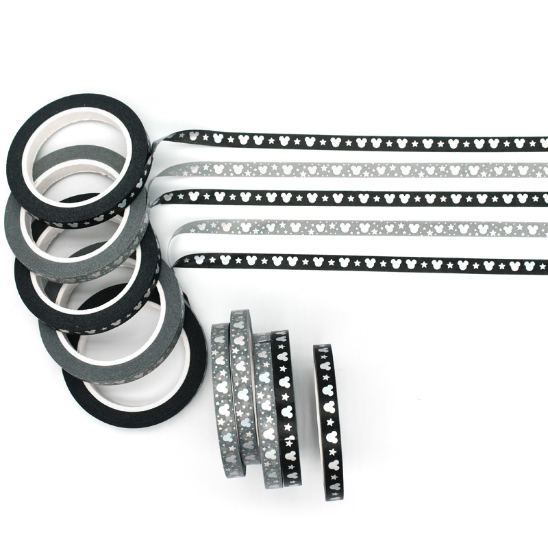 Custom Masking Foil Washi Tape Printing Kawaii Washi Paper Tape
