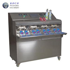 China KOCO 2021 competitive price water Expansion bag filling machine Small liquid filling factory