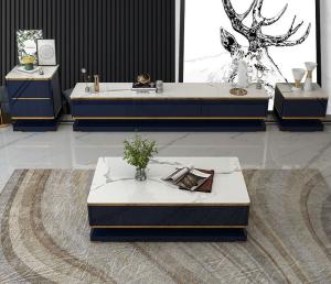 China Durable Bedroom Matching TV Cabinet And Coffee Table factory
