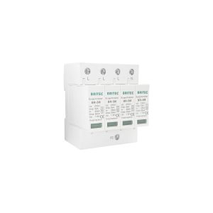 Thermoplastic UL94-V0 4p Pole Low Voltage Surge Protector Surge Protective