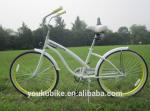 Single Speed 26 Inch Ladies Beach Cruiser Bicycle
