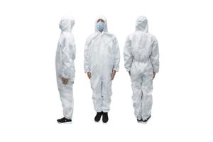 China Work Protection Disposable Protective Suit , Disposable Work Suits Puncture Resistance factory