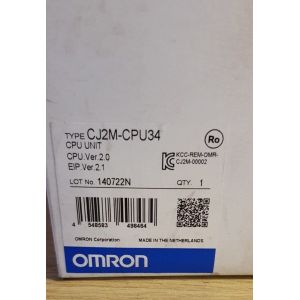 Omron CJ2M-CPU34 Current Rating 5A Programmable controller