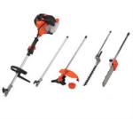 Multifunction 42.7cc Brush Cutter Hedge Trimmer Chain Saw Alloy Round Head