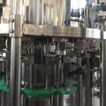 PLC MMI Control Mineral Water Bottling Machine , Drinking Water Filling Machine