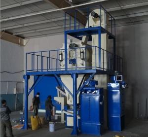 China Job Site Dry Mortar Plant Quick Semi - Auto For Mortar Mixing And Packaging factory