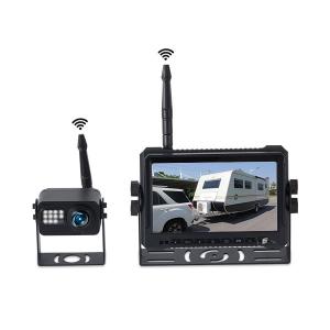 China Wireless Aluminum Alloy Truck Rearview Camera Waterproof With Night Vision factory