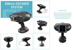 China 308nm Xecl Lamp Ultraviolet Light Therapy Machine For Psoriasis Vitiligo factory