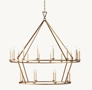 China 62'' Diam 54'' H Luxury Dropship Chandeliers Large Brass Chandelier factory