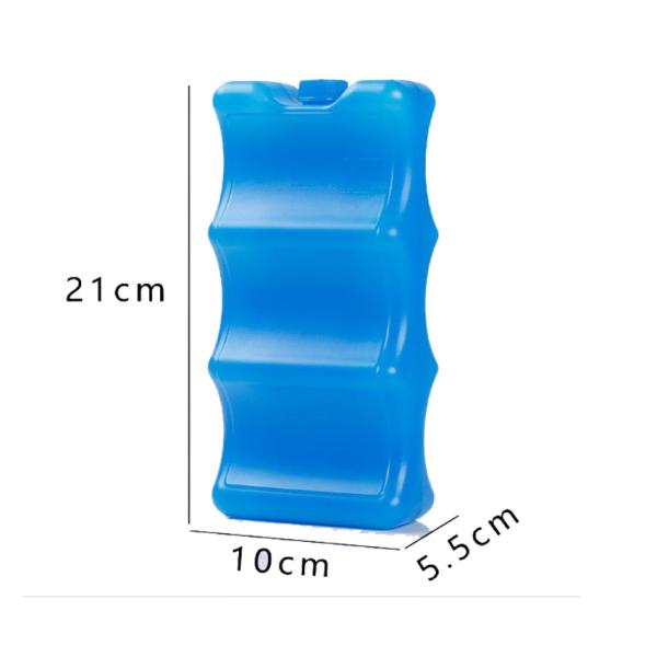 Fresh Wave Blue Ice Box For Breast Milk , Non Toxic Hard Ice Gel Bricks