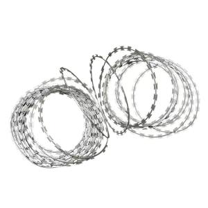 China Special Design Widely Used 2023 Hot Selling Electric / Hot Dipped Galvanized Razor Barbed Wire Bulk Concertina Wire Mesh Price factory