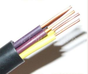 China 0.6/1KV Copper core PVC insulated PVC sheathed power cable (YJV, YJVR) factory