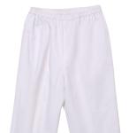 Polyester65% Cotton35% Elastic Waist White Chef Pants