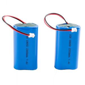 China Rechargeable Panasonic 7.4V 2200mAh 18650 Lithium Battery factory
