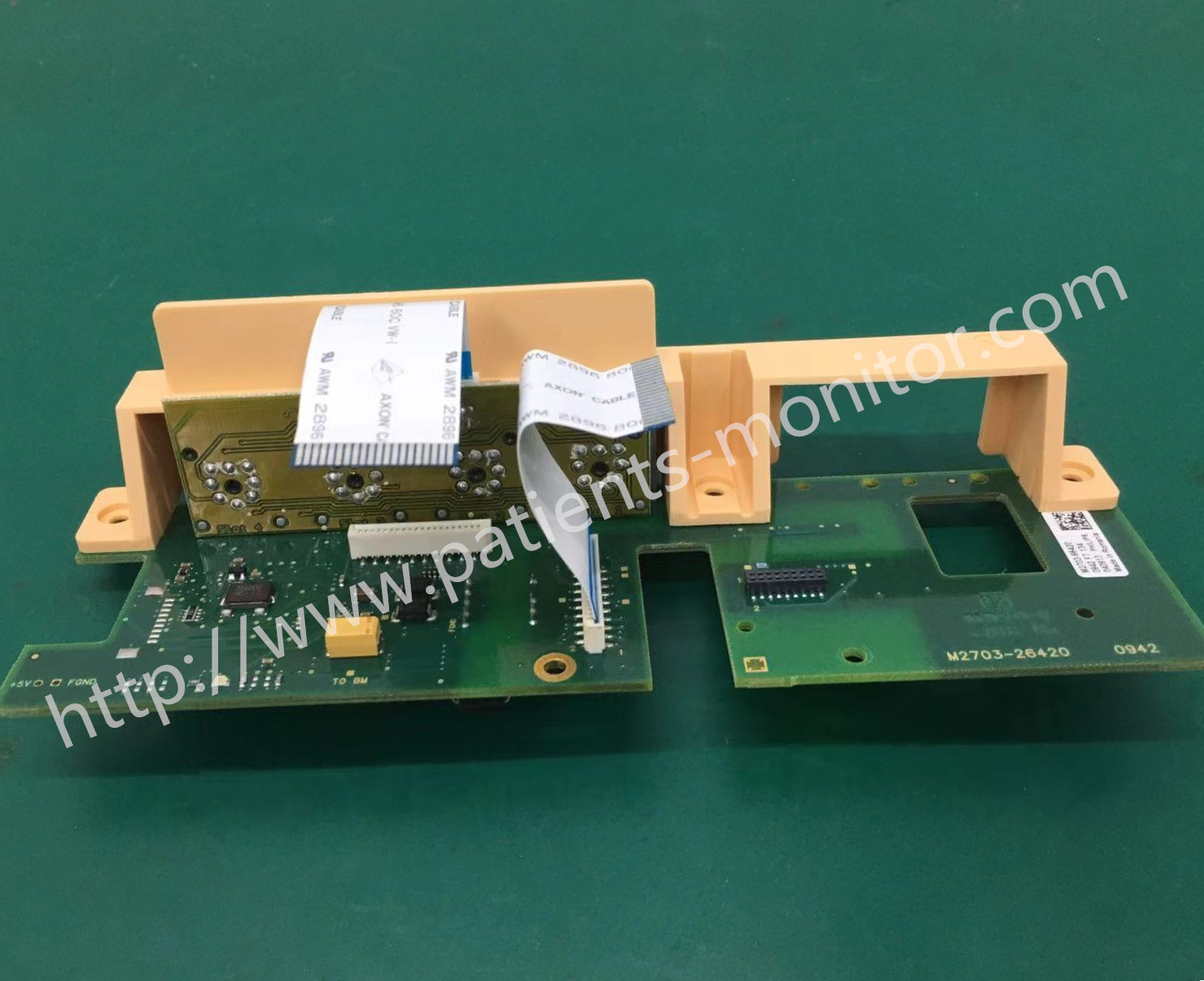 PHiliph FM20 30 Fetal Monitor Parts SP02 and NIBP Connector Board PN M2703-26420 Medical Machine Part