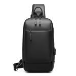MingLu Anti Splash Fabric Men'S Single Strap Backpack Male Sling Bag