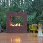 Simple Design Heavy Duty Steel Wood Burning Fire Pit 72 Inch