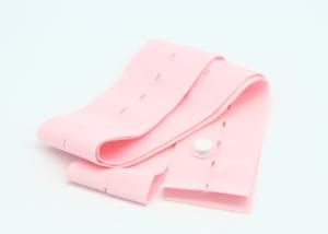 China Free Sample Pink CTG Belt Disposable Abdominal Fetal Belt For Medical monitor use factory