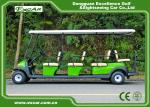 EXCAR 11 seater trojan battery Electric golf cart sightseeing car china mini bus