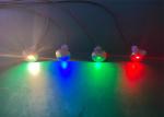 Stainless Steel Recessed Modern Accent Lighting For Deck Blue Emitting