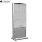 43 inch Silver Android Outdoor Fanless Vertical Digital Totem