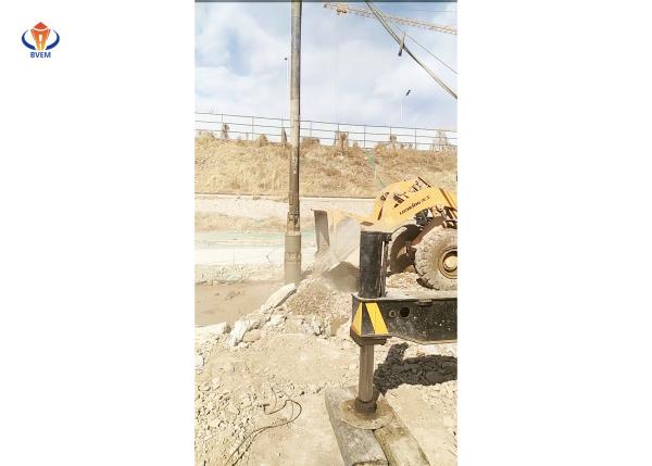 Professional Vibro Replacement Machine Vibroflotation Compaction Of Cohesionless