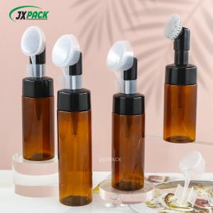 China Face Cleaning Empty Mousse Bottle 150ml PET Plastic Wash Cleanser Foam Cleanser Bottle factory
