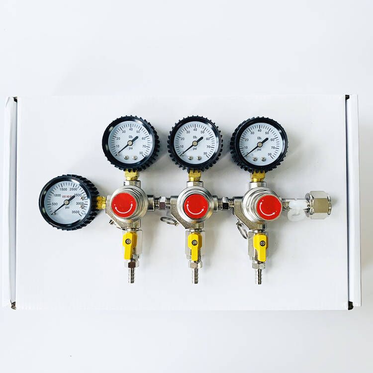 Customized Outlet Nut Screw CO2/Beer Pressure Reducer for Draft Beer Kegs and Kegerators