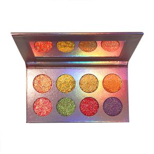 Custom Colors Pressed Vegan Glitter Eyeshadow Palette