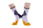 Breathable Crew Compression Basketball Custom Sports Socks Womens Regular Style