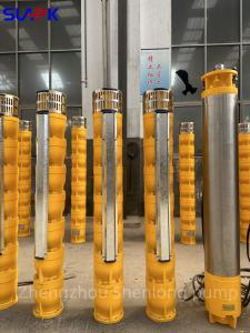 China 5.5kw Industrial Stainless Steel Submersible Pump Corrosion Resistant factory