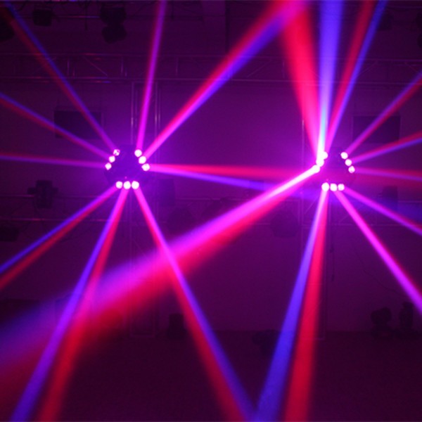 9 Eye Pixel Dmx Spider Moving Head Light 1800W With 1/12/14/18/50CH Optional