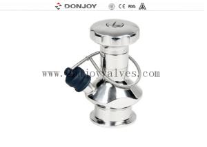 China Stainless Steel 316L Manual Sanitary Sample Valve 12.7mm factory