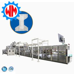 China Disposable Baby Diaper Making Machine 600pcs Per Minute Diaper Machine factory