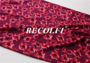 China Ice Cold Spandex Nylon Repreve Swimwear Fabric Weft Knitted Digital Printed factory