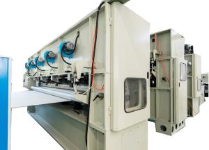 China 500kg / H Geotextile Fabric Making Machine Nonwoven Polyester Needle Punching factory