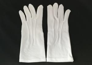 China Breathable Lint Free Gloves , Industrial Safety Gloves Light Material Handling factory