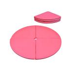 Gymnastics Exercise Mats Anti Slip 15 Kg Pink Polyethylene Foam Pole Dance Mat
