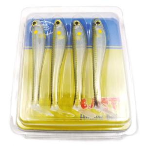China 1 set 120 mm 10 g Soft Bait Fish Fishing Lure Shad 3D Eyes Soft basf Material fishing Lure factory