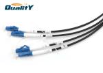 fiber optic cable armored / G652D fiber 4 Core LC Military Tactical / outdoor