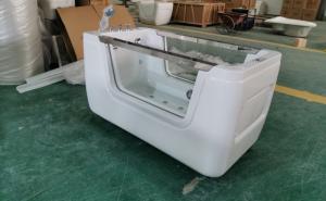 China SONCAP Small Spa Bathtub With Shower Rectangular Freestanding factory