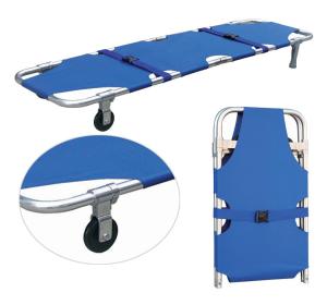 China 71in Power Folding Scoop Stretcher Ems Light Weight For Hospital Patient Transfer factory
