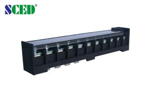 China Pitch 18.00mm 600V 75 / 30A 11P Barrier Terminal Block Power Terminal Block factory