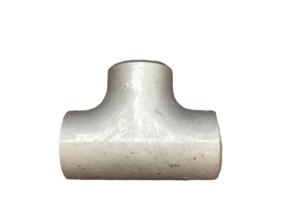 China 24'' 304/316 Seamless Pipe Fittings Welding Type Tee Three Way Stainless Steel factory