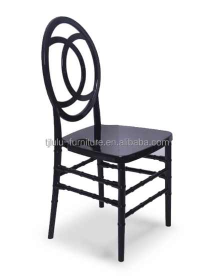 Solid Wood Wedding Chairs Stackable Banquet Chairs for Events in Nordic Style and Durability