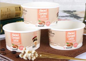 China Personalized Branded Paper Cups / Bowls , Insulated Disposable Soup Bowls factory