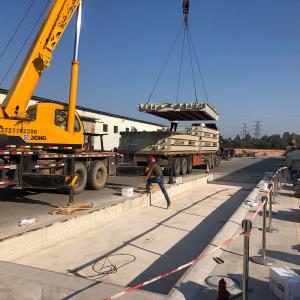 China OIML 3 Class 60 Ton Digital 70 Ft Vehicle Truck Weighbridge factory