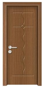 China AB-GM8068 PVC MDF interior door factory